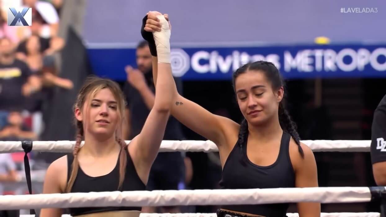 Samy Rivers y Marina Rivers en La Velada del año 3.