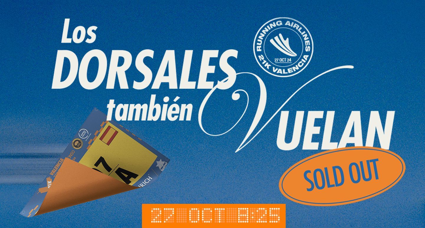  Vuelan los 25 000 dorsales Medio Maratón Valencia 2024