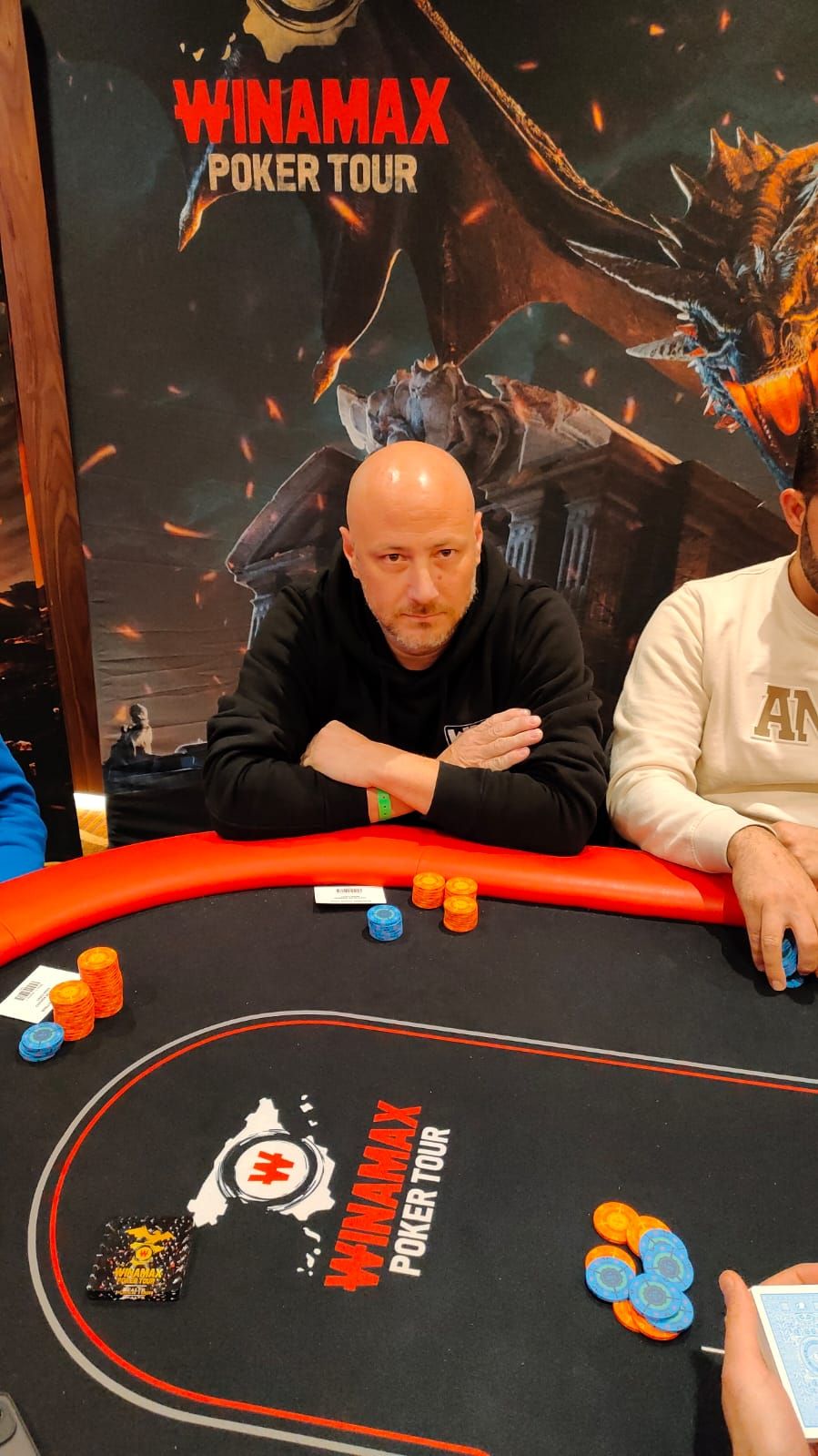 Marcos, finalista del Winamax Poker Tour.