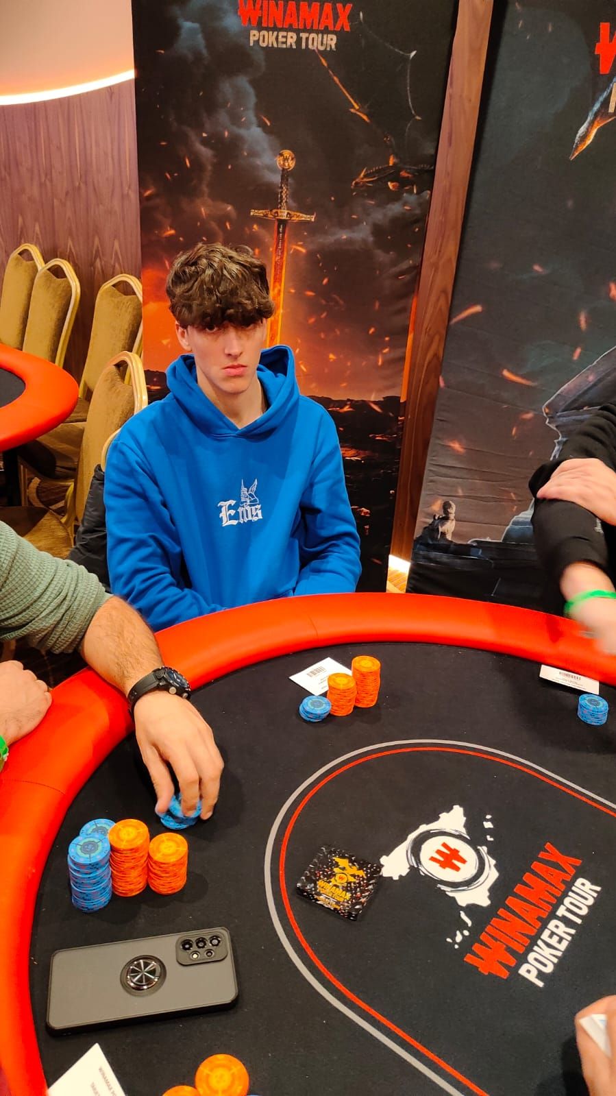 Gaizka, finalista del Winamax Poker Tour.