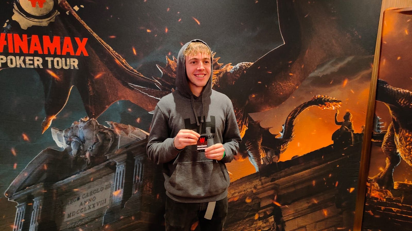 Ilargi, uno de los ganadores del Winamax Poker Tour en Bilbao.