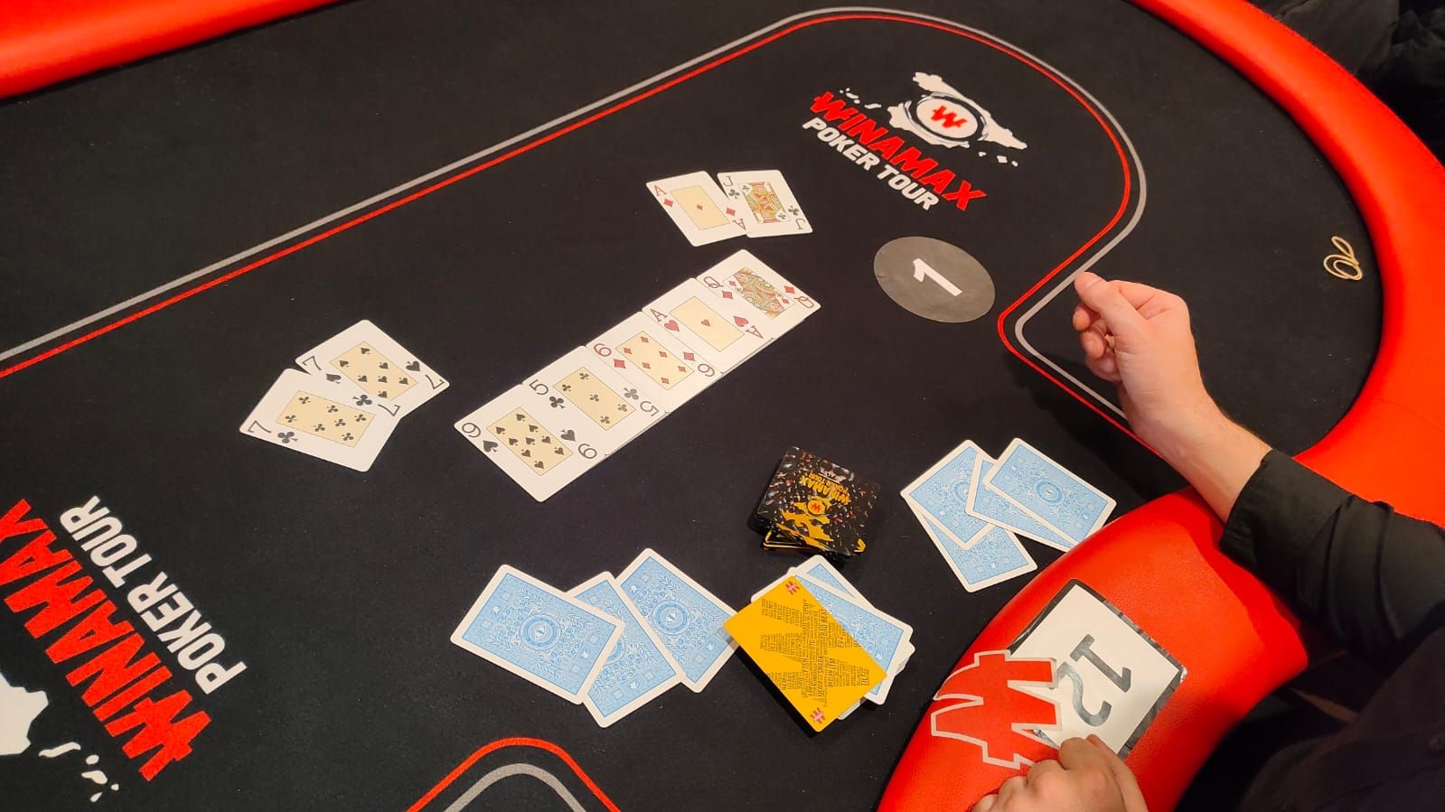 Mano final del Winamax Poker Tour.