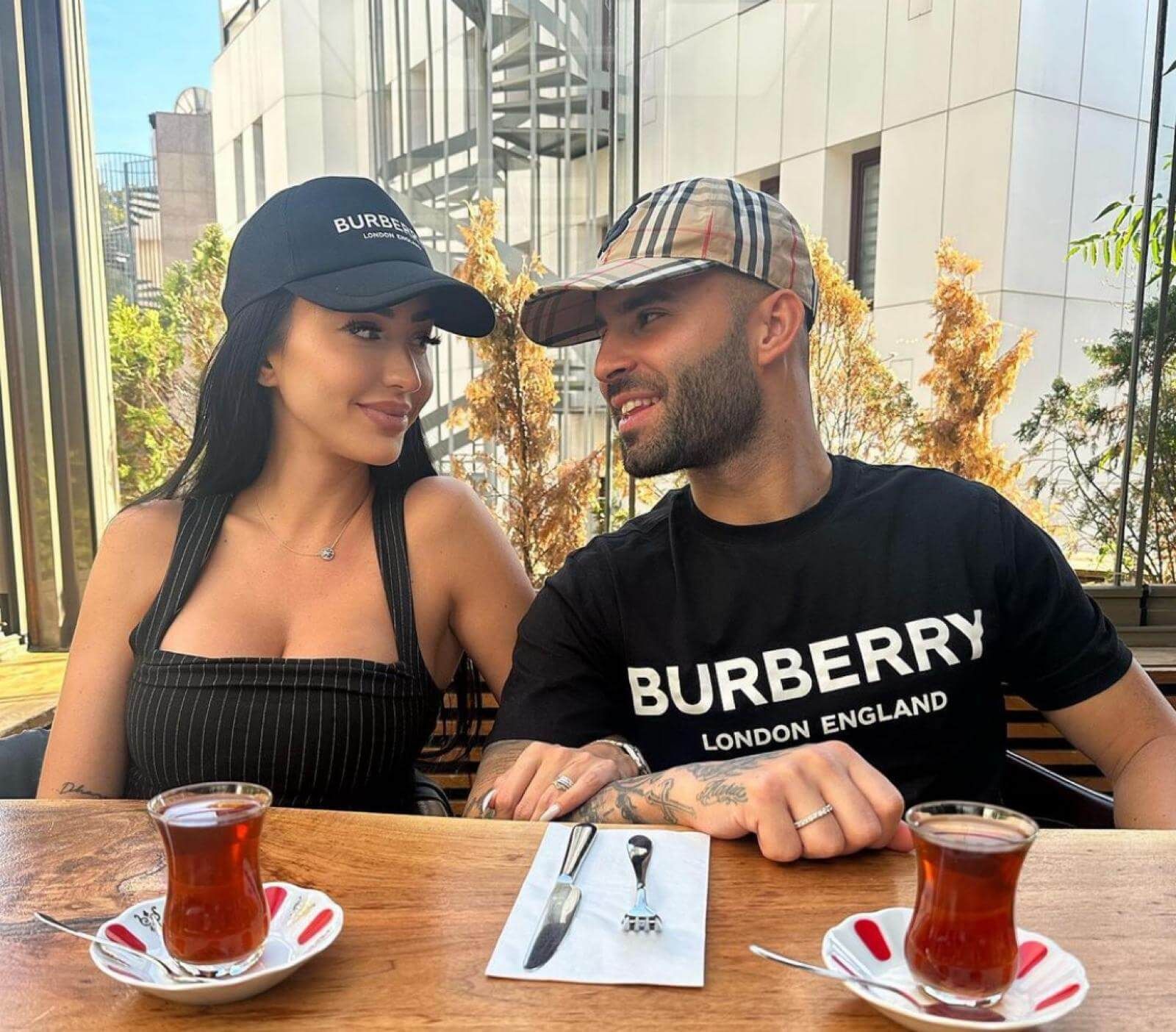 Jesé Rodríguez y Aurah Ruiz en una foto en redes sociales