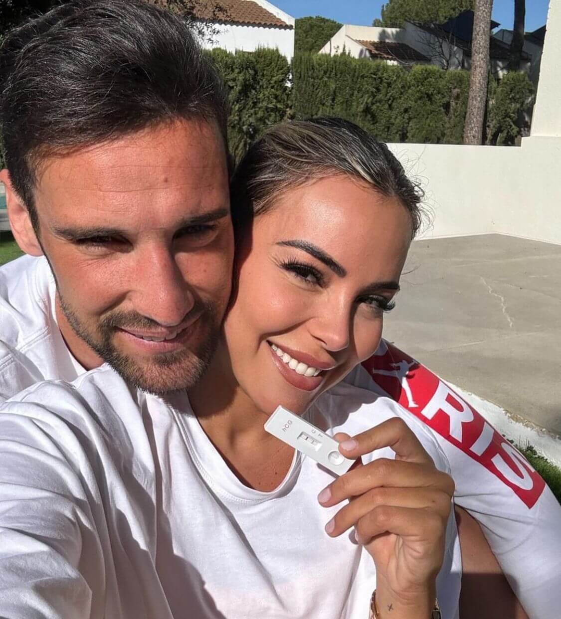 Alba Silva y Sergio Rico anuncian su embarazo en redes sociales