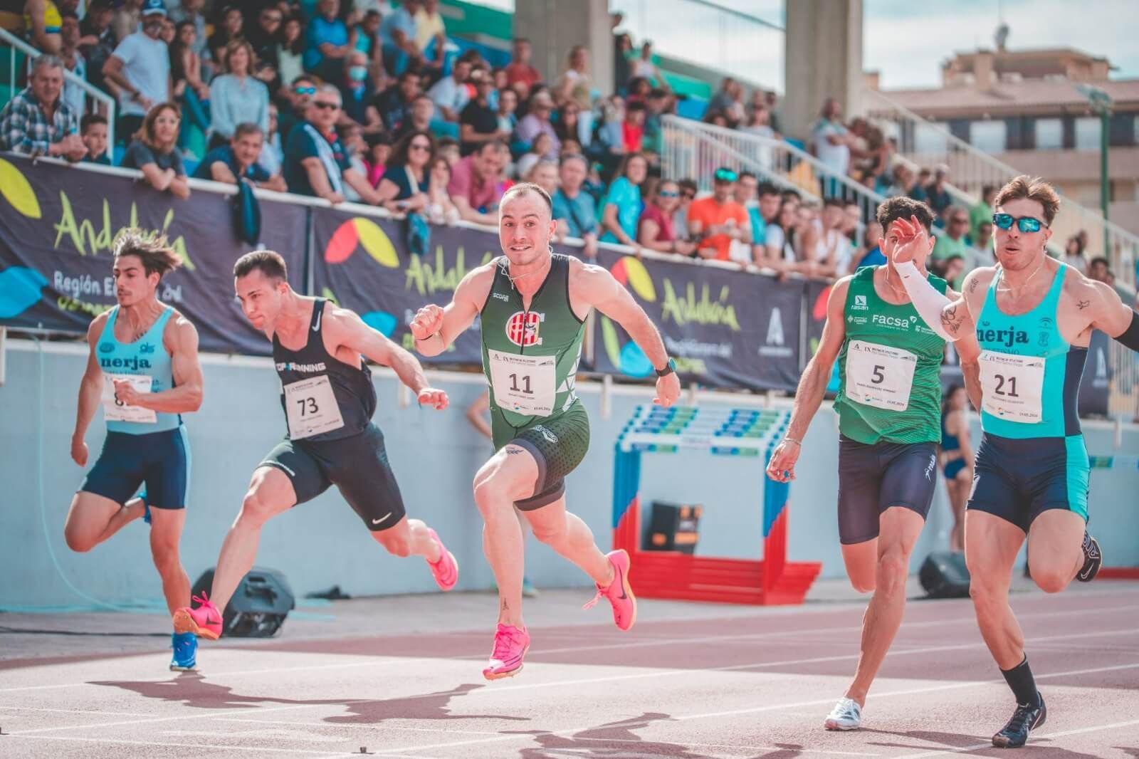  Imagen de una de las pruebas del meeting Paco Sánchez celebrado en Granada.