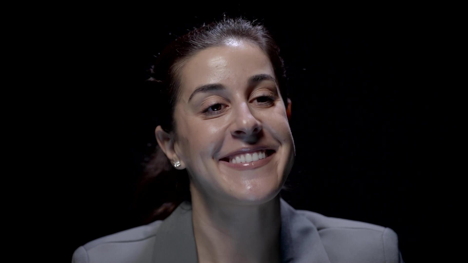 Carolina Marín, en su entrevista sobre Andalucía.