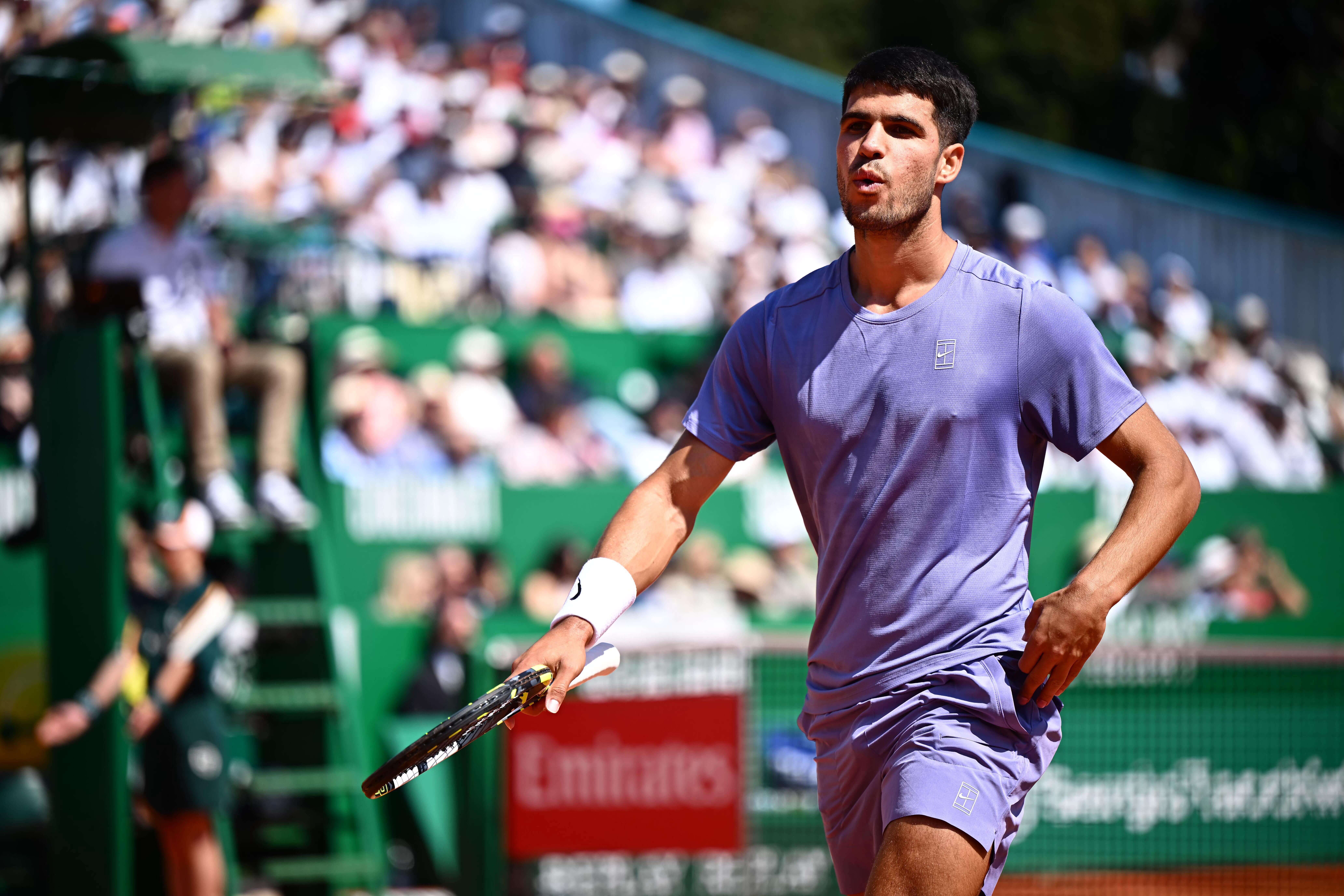 Carlos Alcaraz, en Montecarlo.