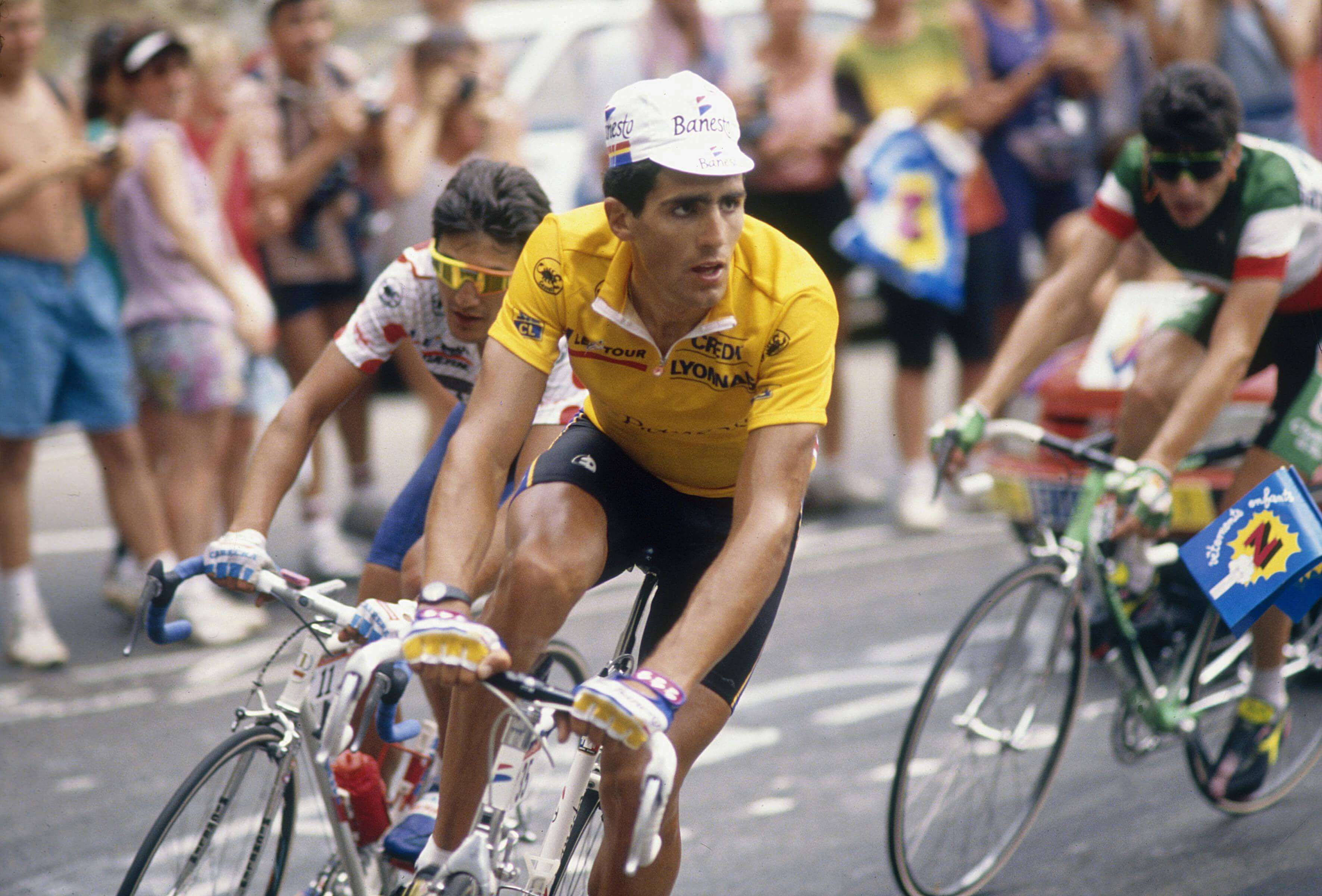 Miguel Induráin en el Tour de Francia de 1991 (Fuente: Cordon Press)