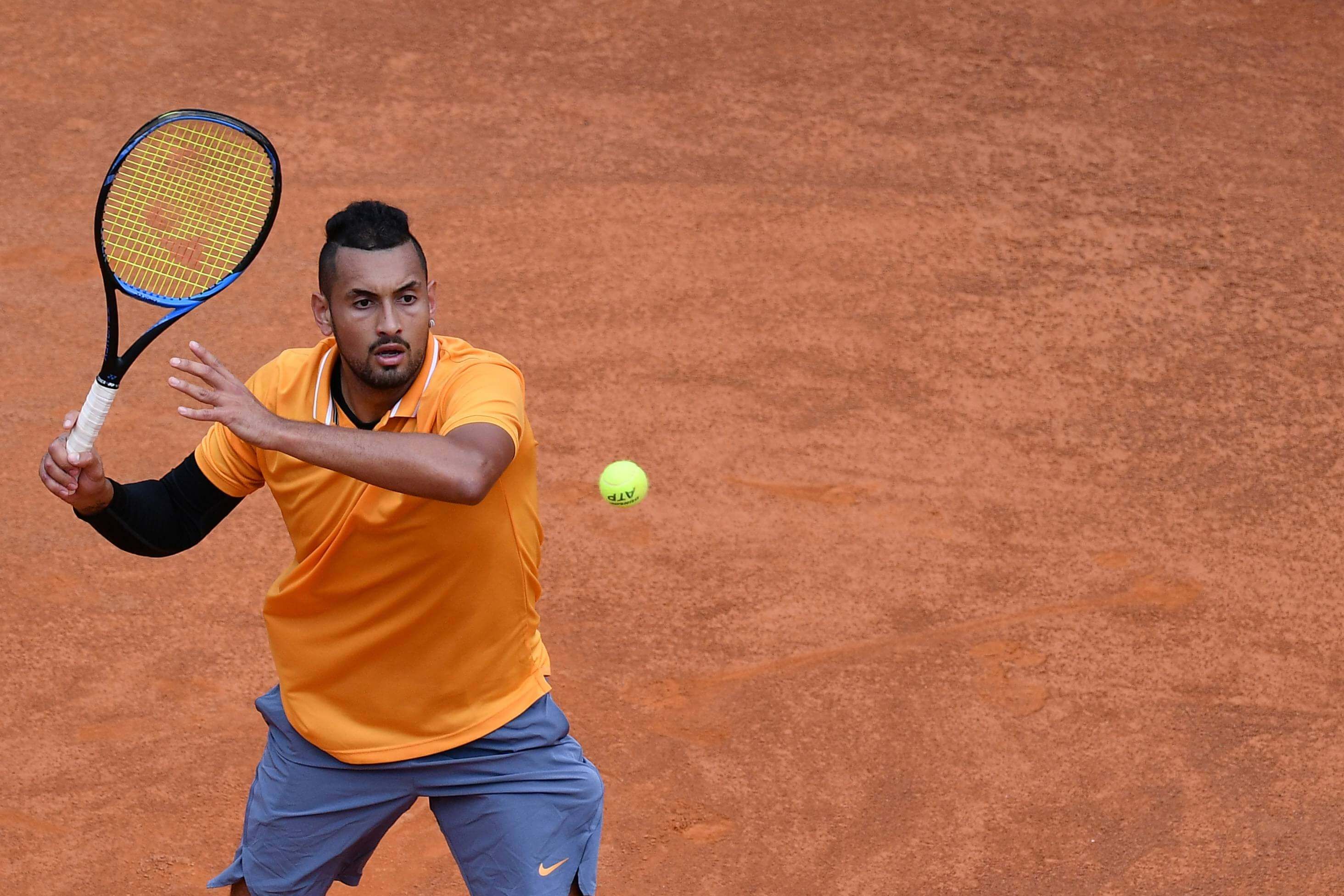  Nick Kyrgios durante un torneo de tenis (Cordon Press)