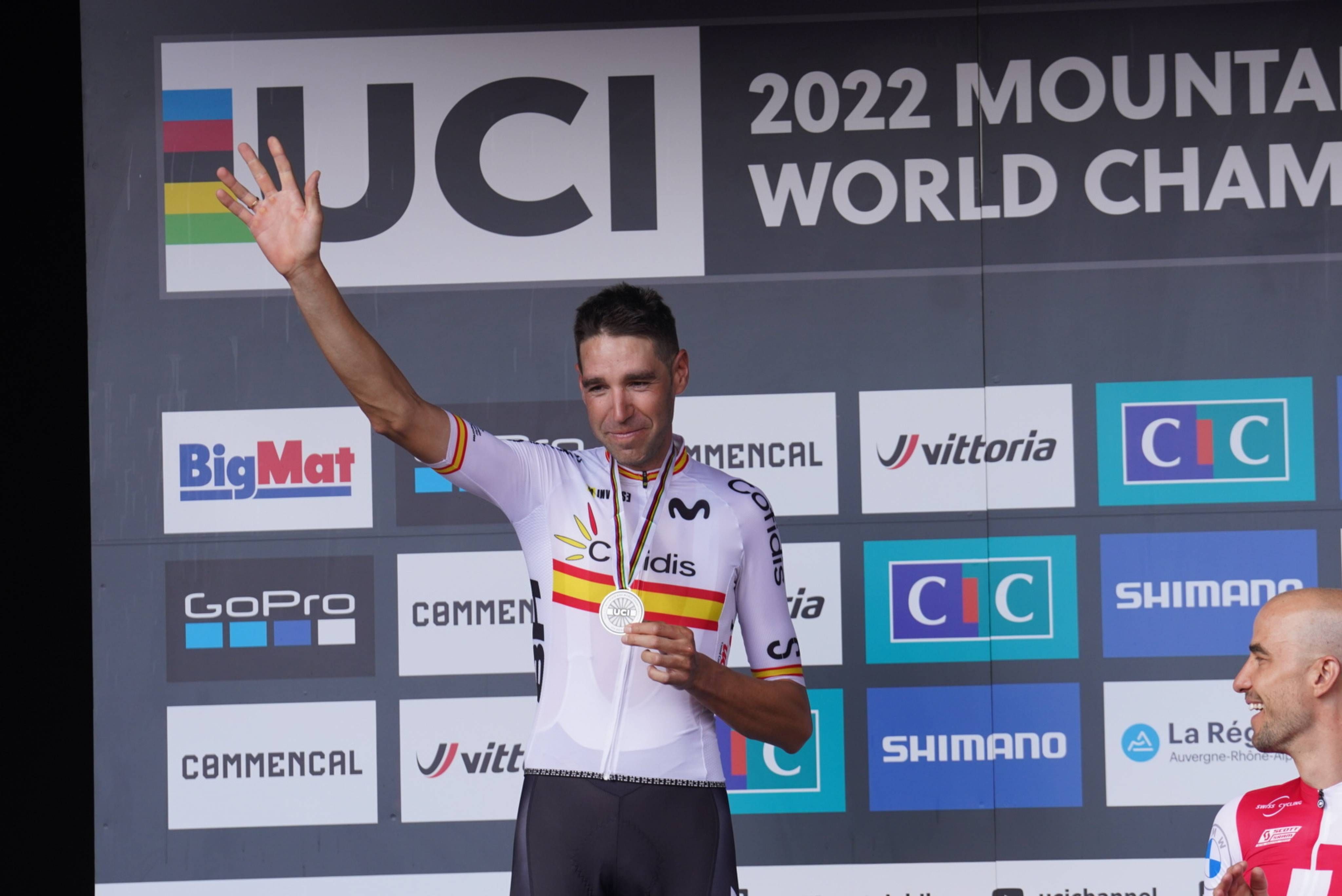  David Valero, ganador de la UCI World Championship 2022