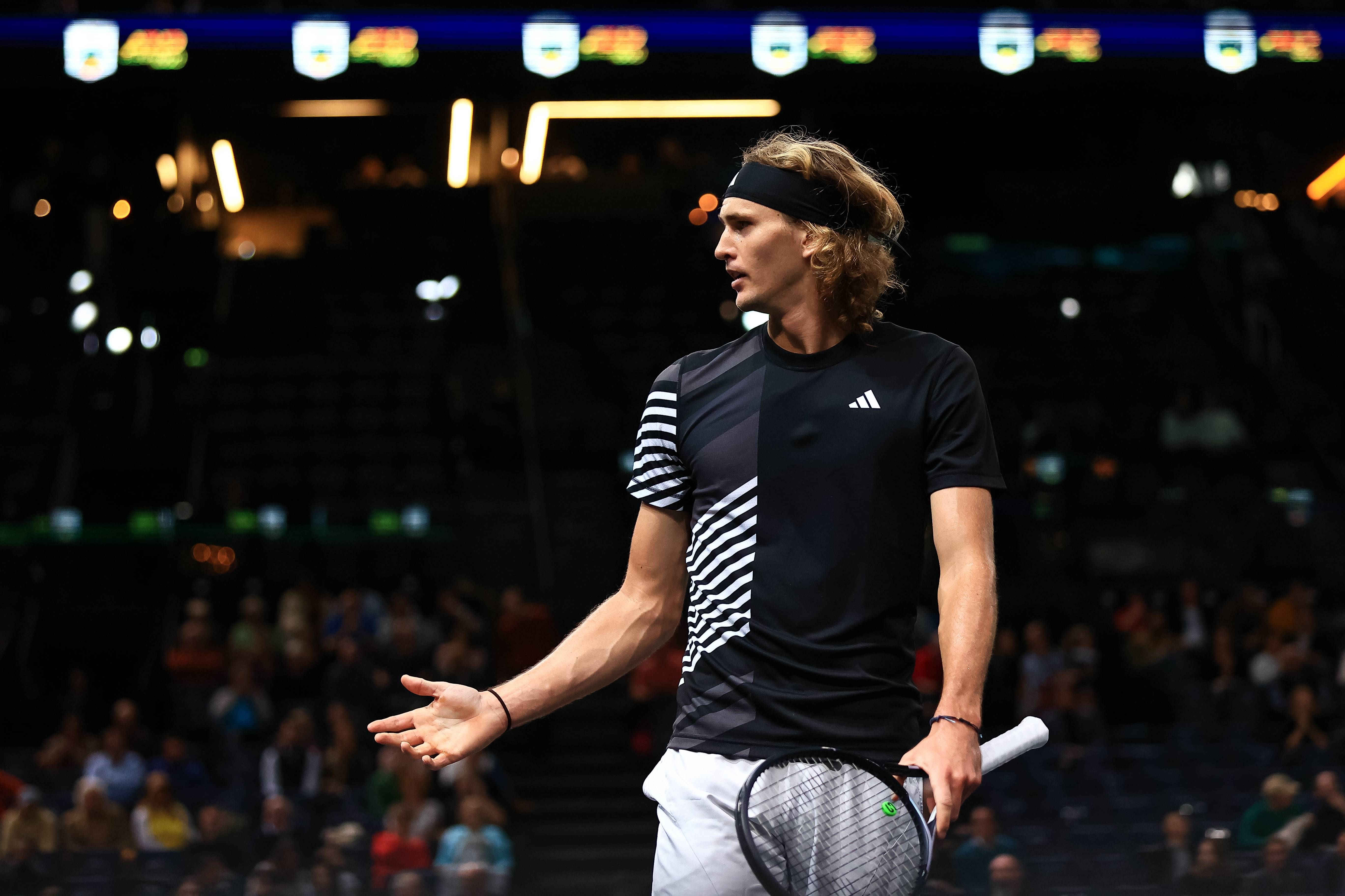  Alexander Zverev en el Masters 1000 de Paris (Cordon Press)