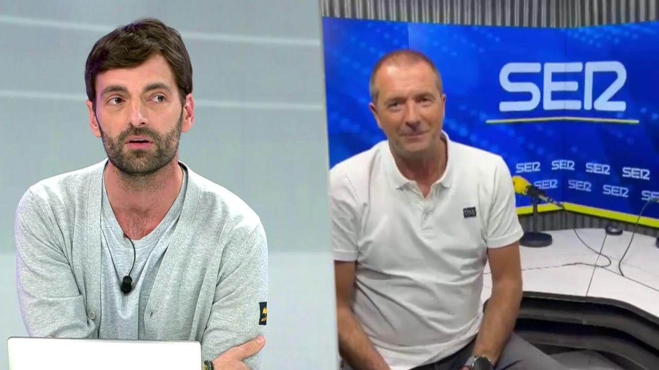 Manu Carreño con Ricardo Reyes en 'ElDesmarque Madrugada'