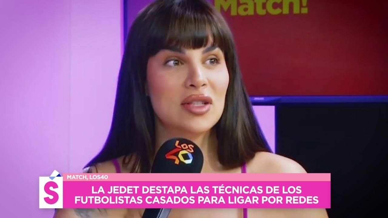  Jedet revela la manera de ligar de los futbolistas (Socialité)