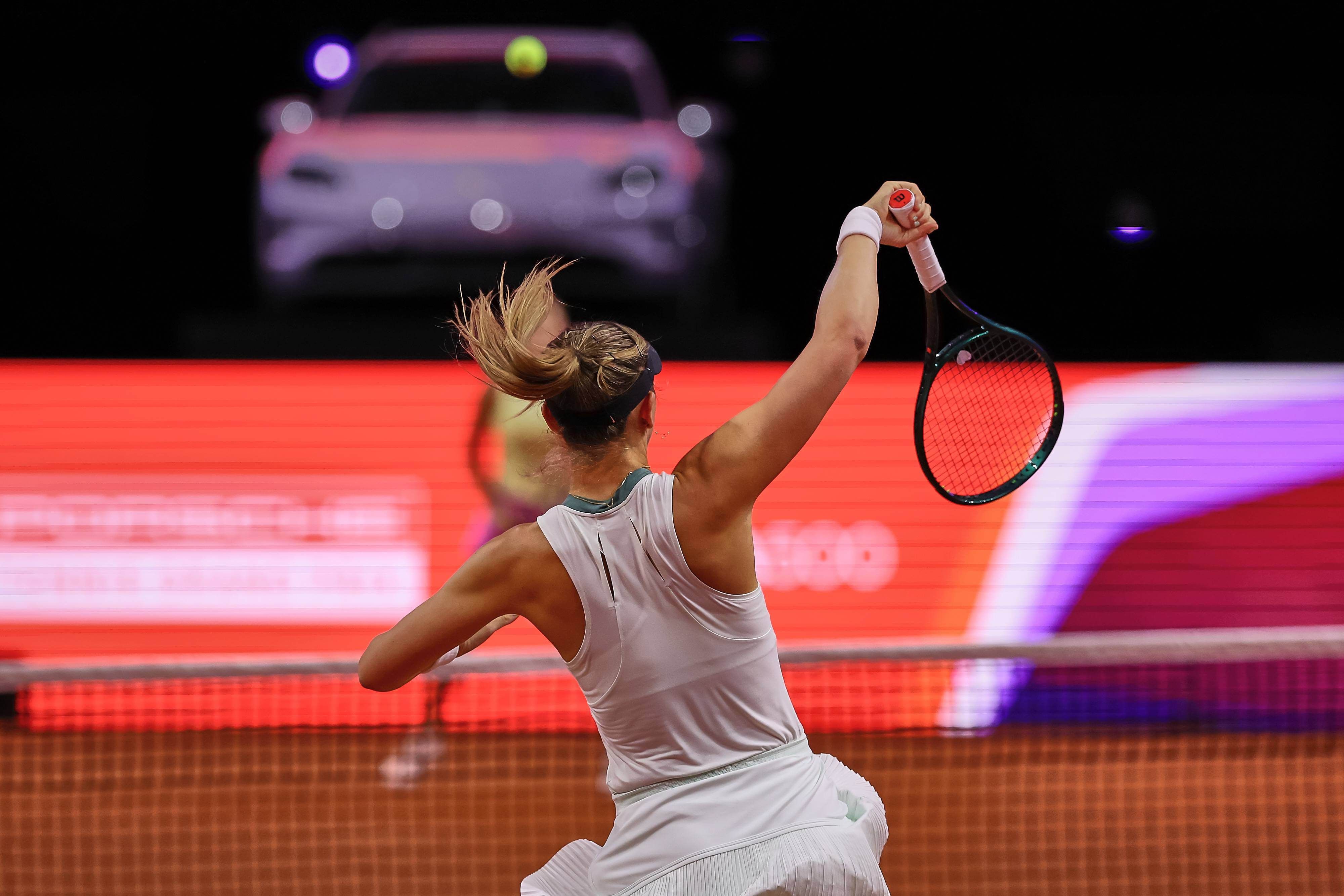  Paula Badosa enfrentándose a Sabalenka en Stuttgart (Cordon Press)