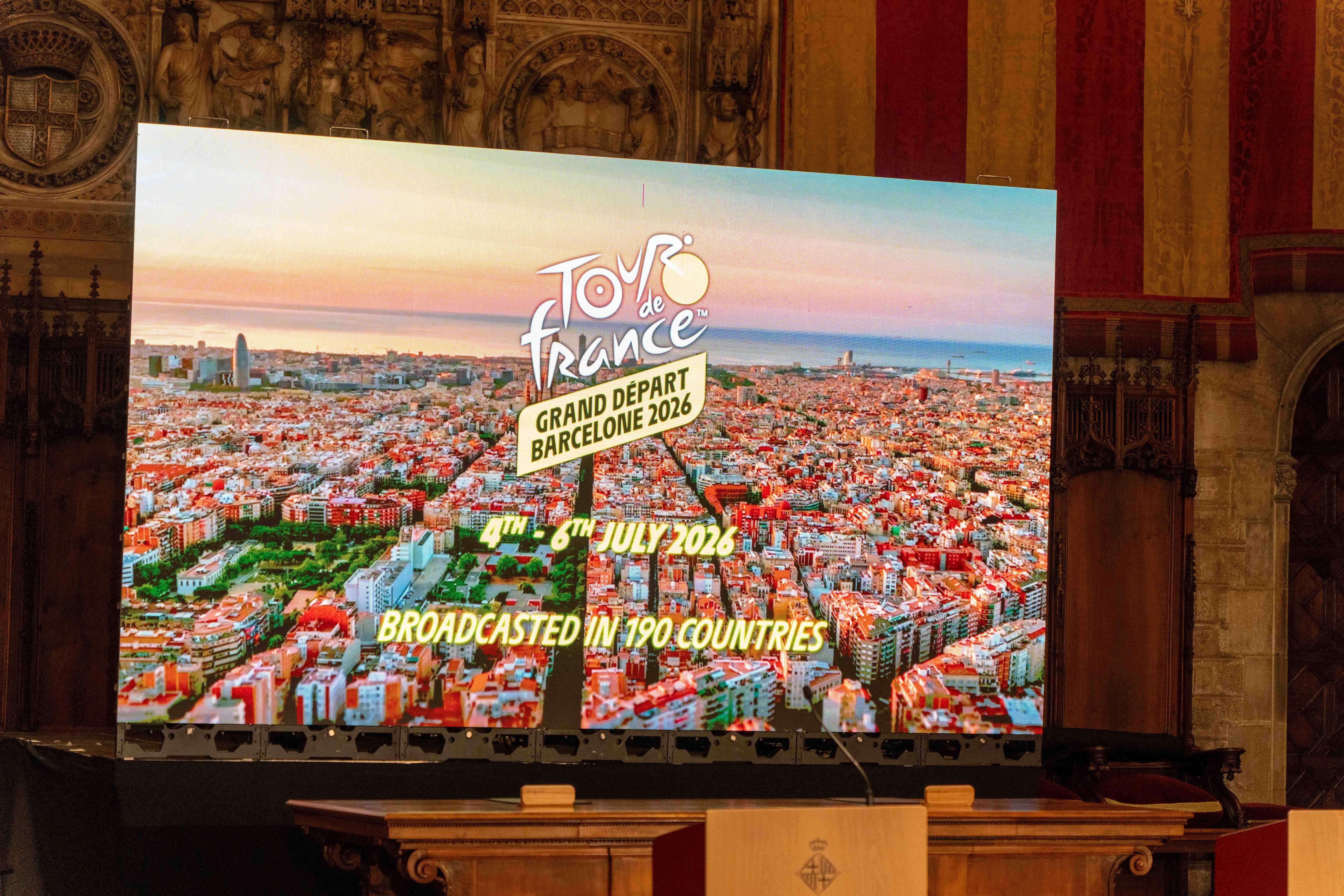  El Tour de Francia anuncia que su salida será en Barcelona para 2026.