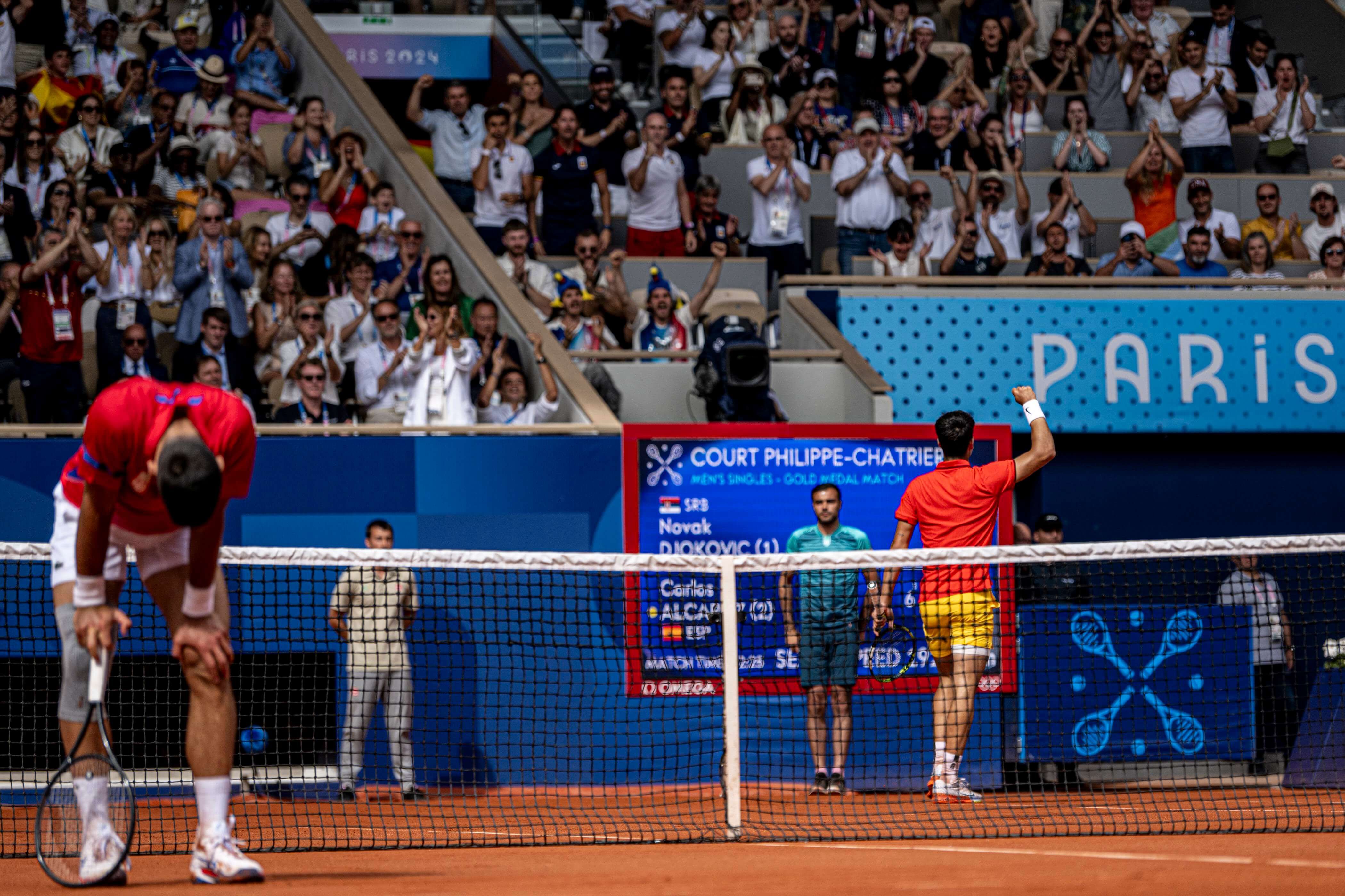  Final de los Juegos Olímpicos de París, entre Alcaraz y Djokovic