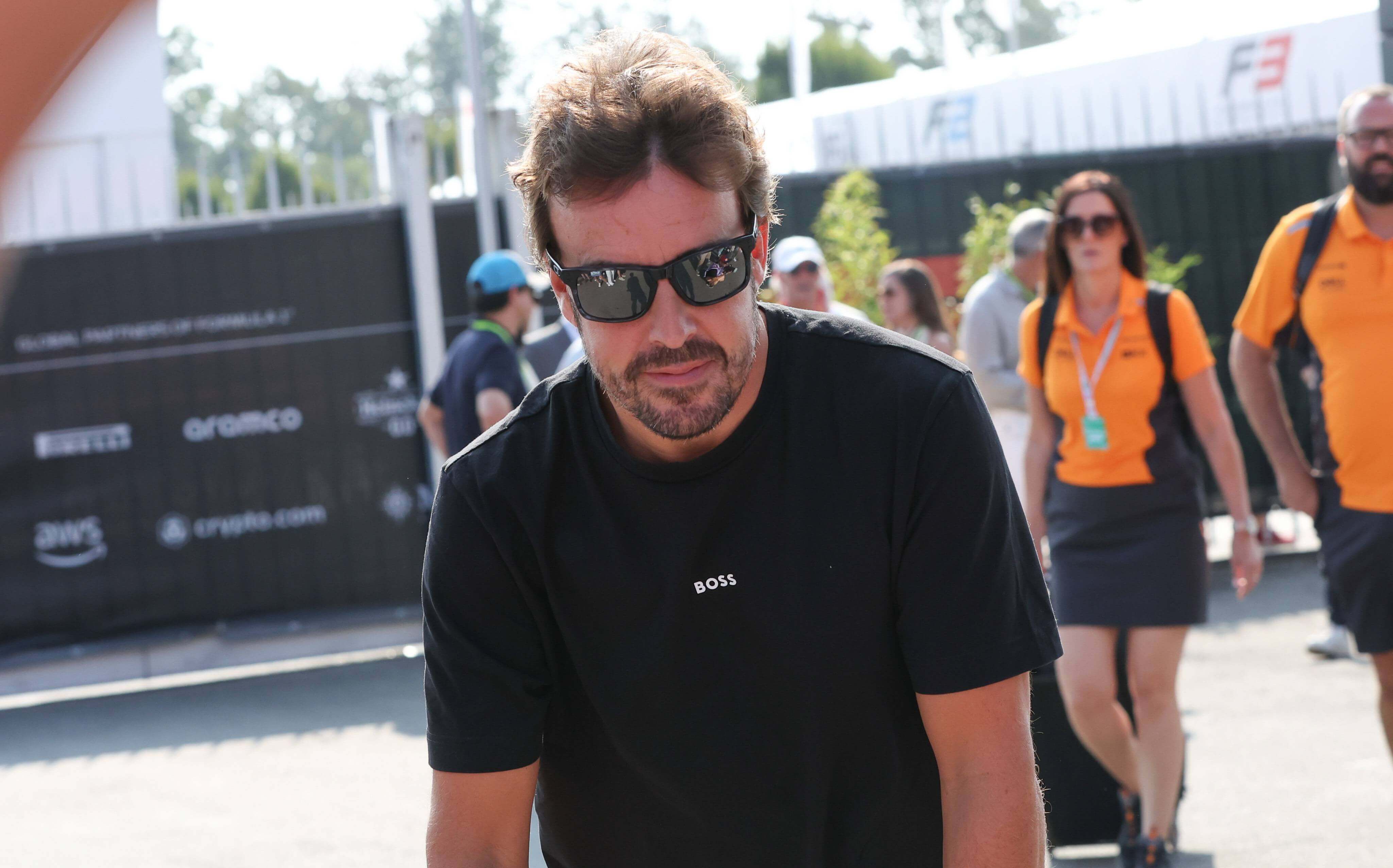 Fernando Alonso en el GP de Italia