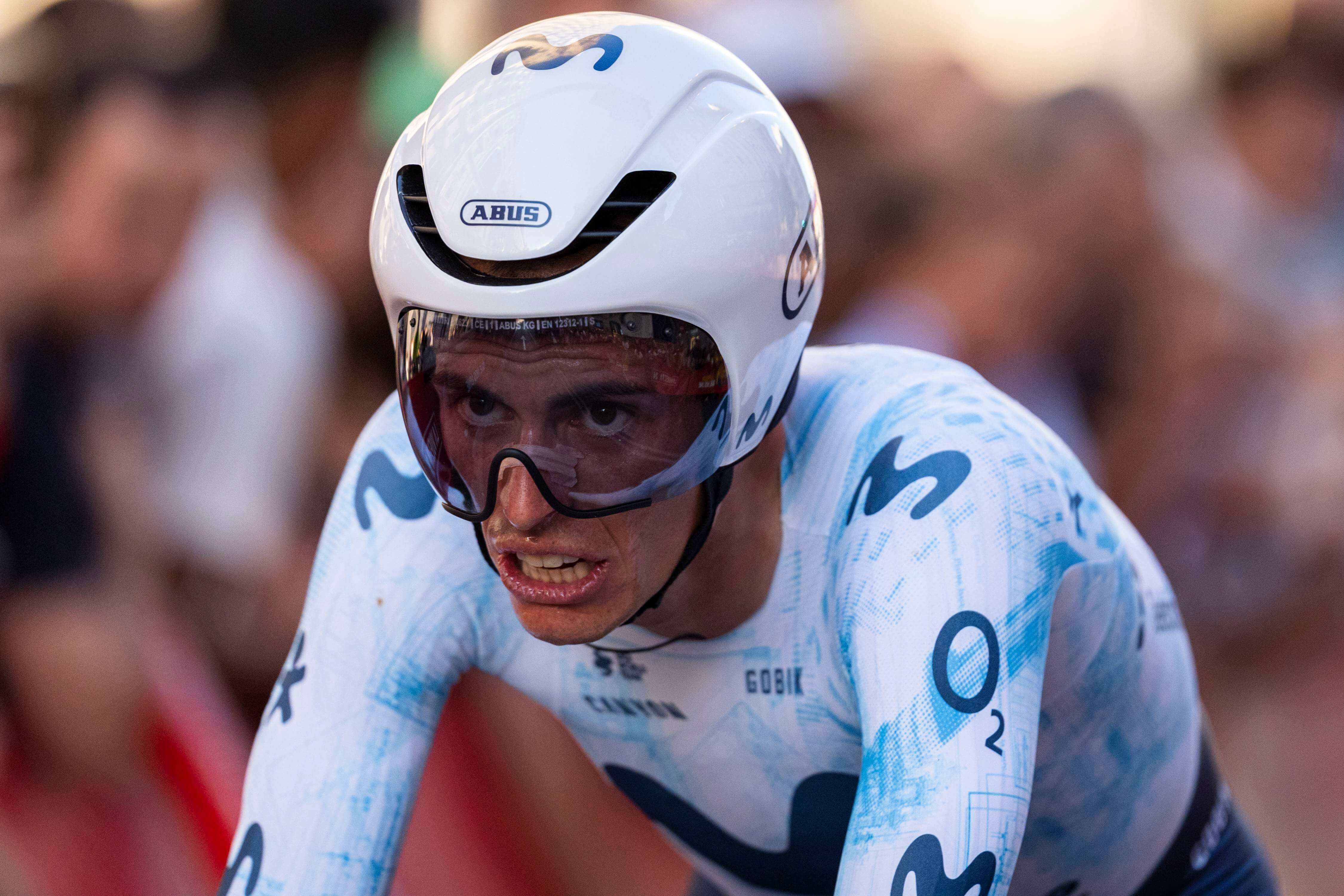 Enric Mas durante La Vuelta