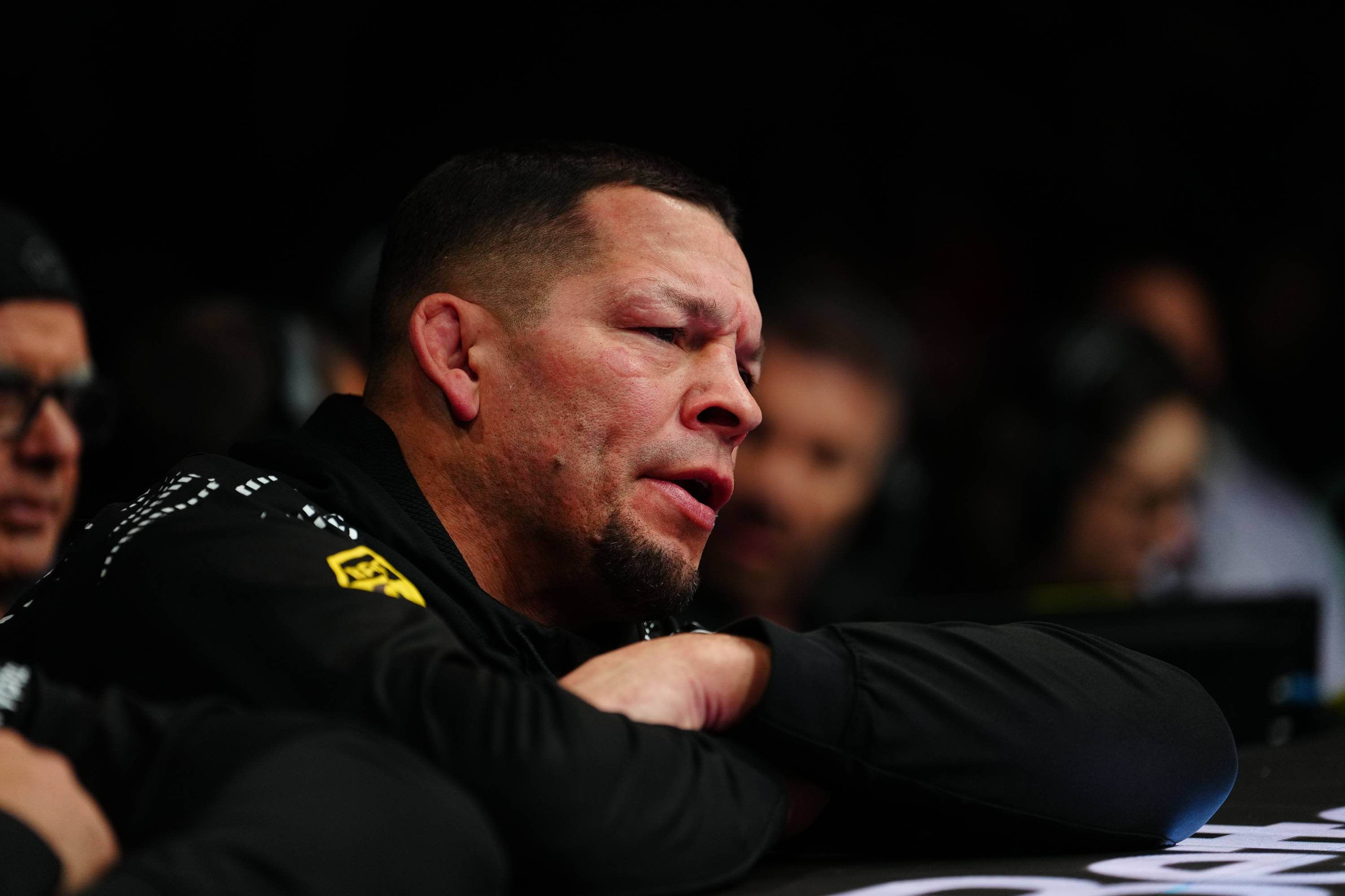 Nate Díaz en un combate de la UFC (Europa Press)