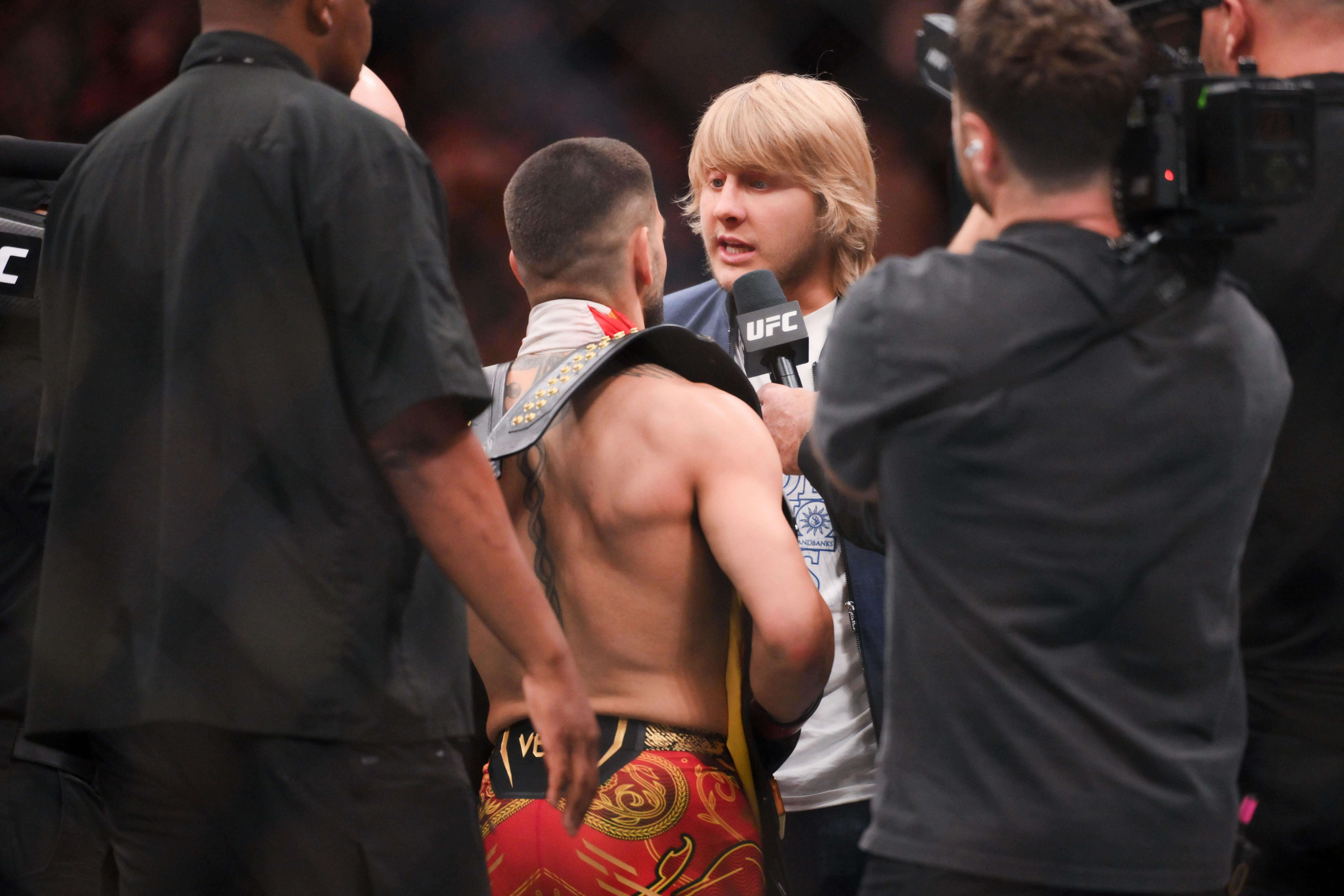  Paddy Pimblett y su careo con Ilia Topuria (Cordon Press)