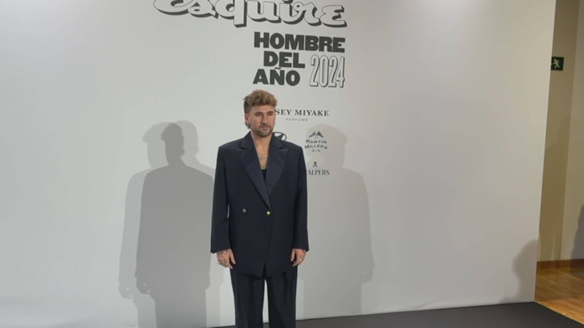Dani Fernández, en los Premios Esquire 2024