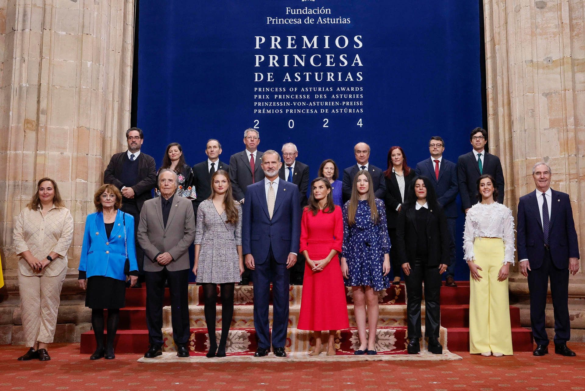  Los premiados de los Premios de Asturias 2024.