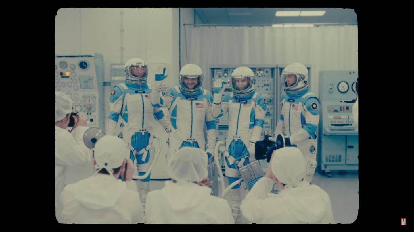  Los 4 Fantásticos, de Marvel Studios, antes del accidente