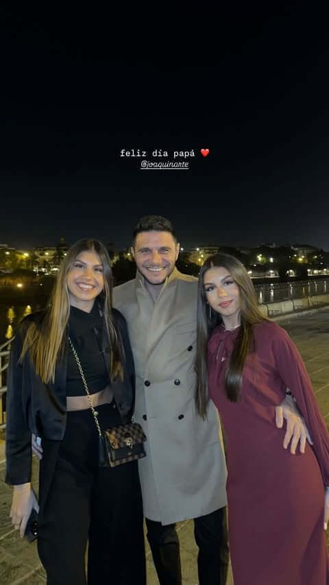 Las felicitaciones a Joaquín Sánchez por el Día del Padre (Fuente: salma.sanchez)
