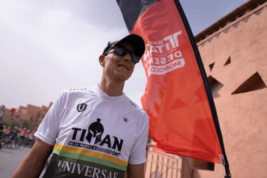 Arkaitz Santamaría, integrante del equipo Titan Deja Huella ONT UNIVERSAE