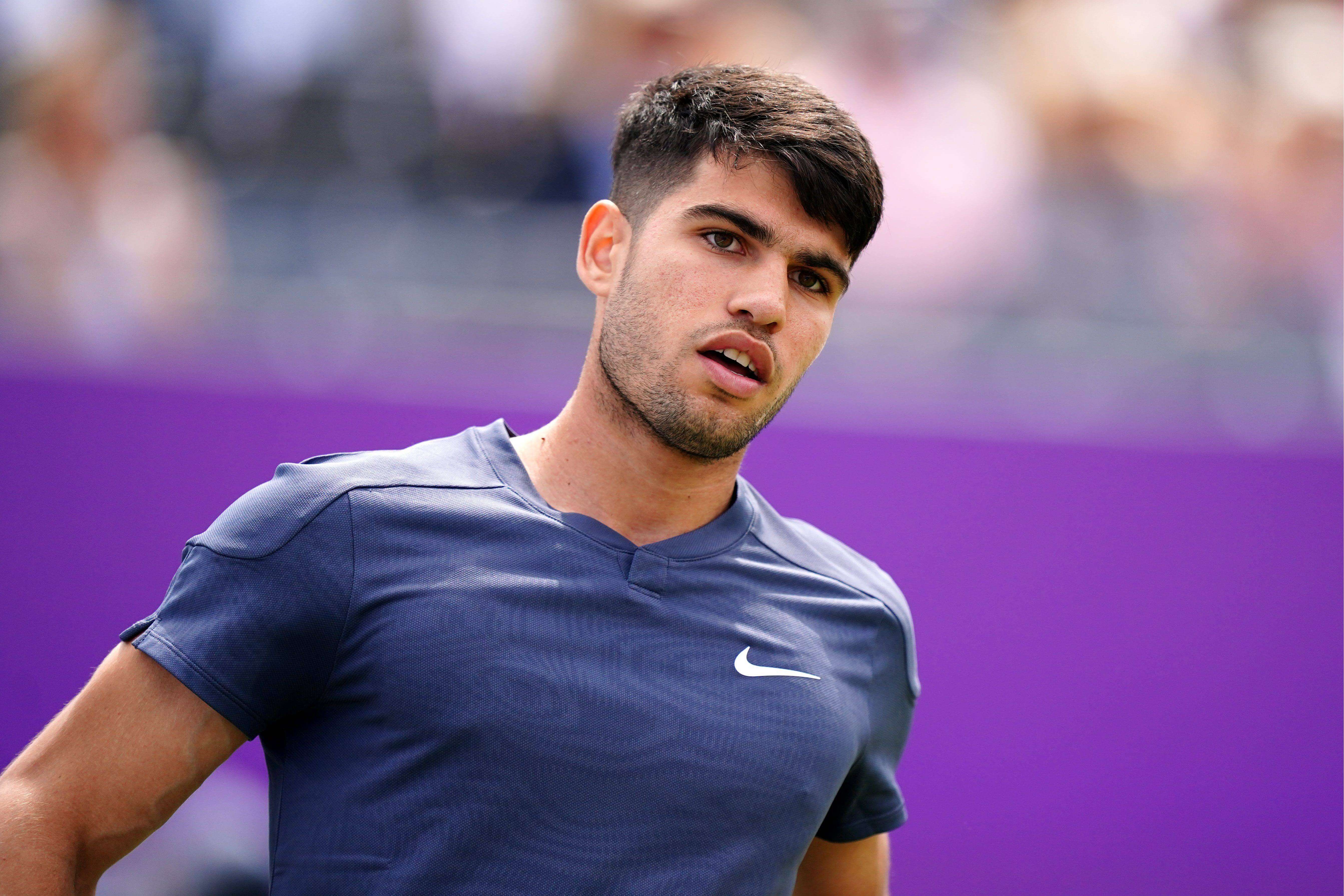  Carlos Alcaraz, en Queens.