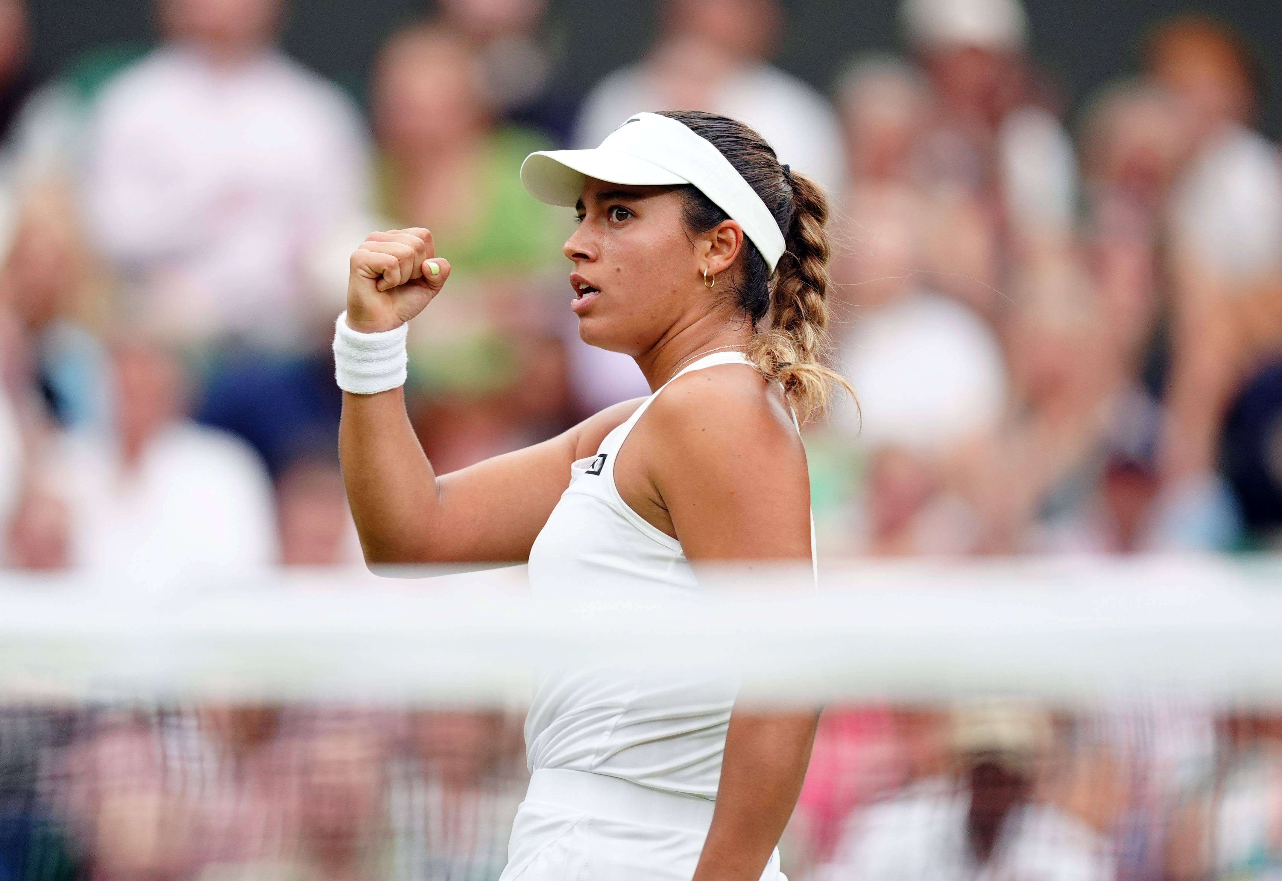  Jessica Bouzas celebra un punto