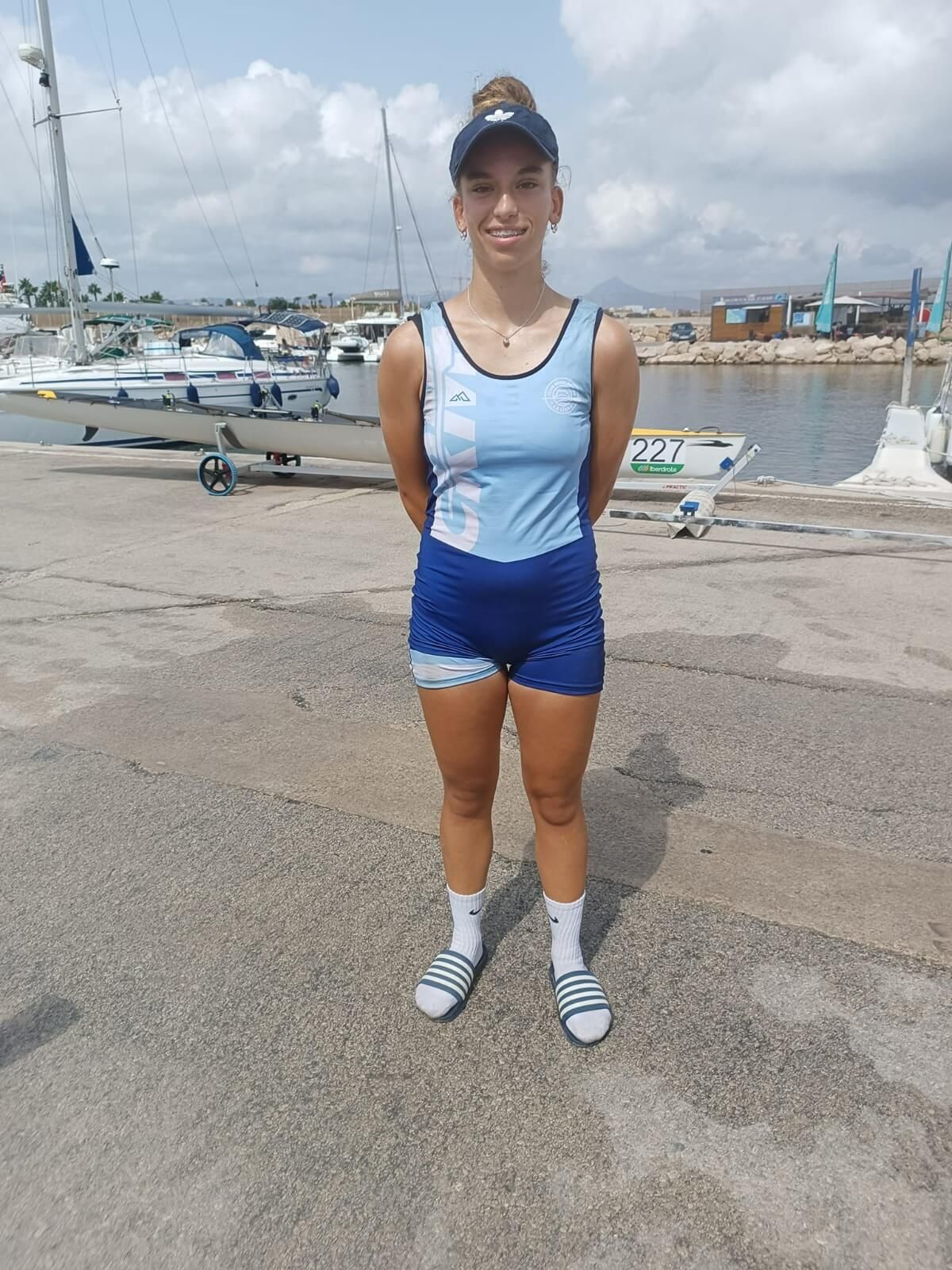  Ana Barciela, subcampeona en solo absoluto femenino.