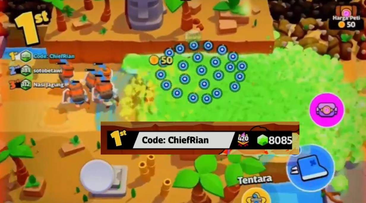 Duende y Mercader, una dupla para ganar miles de gemas en Squad Busters (Imagen: ChiefRian)