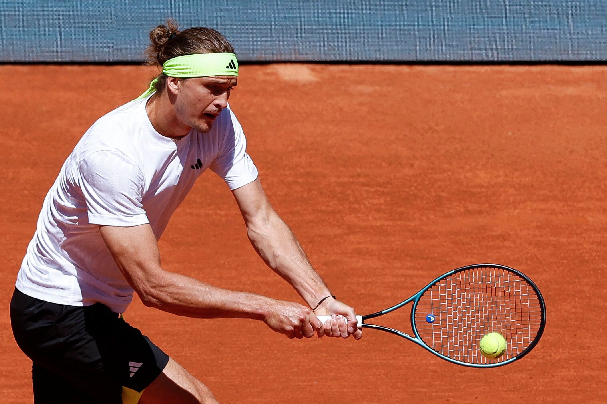 Zverev, en el Mutua Madrid Open (EFE)