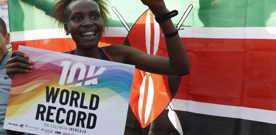  Agnes Jebet Ngetich, récord del mundo 10K