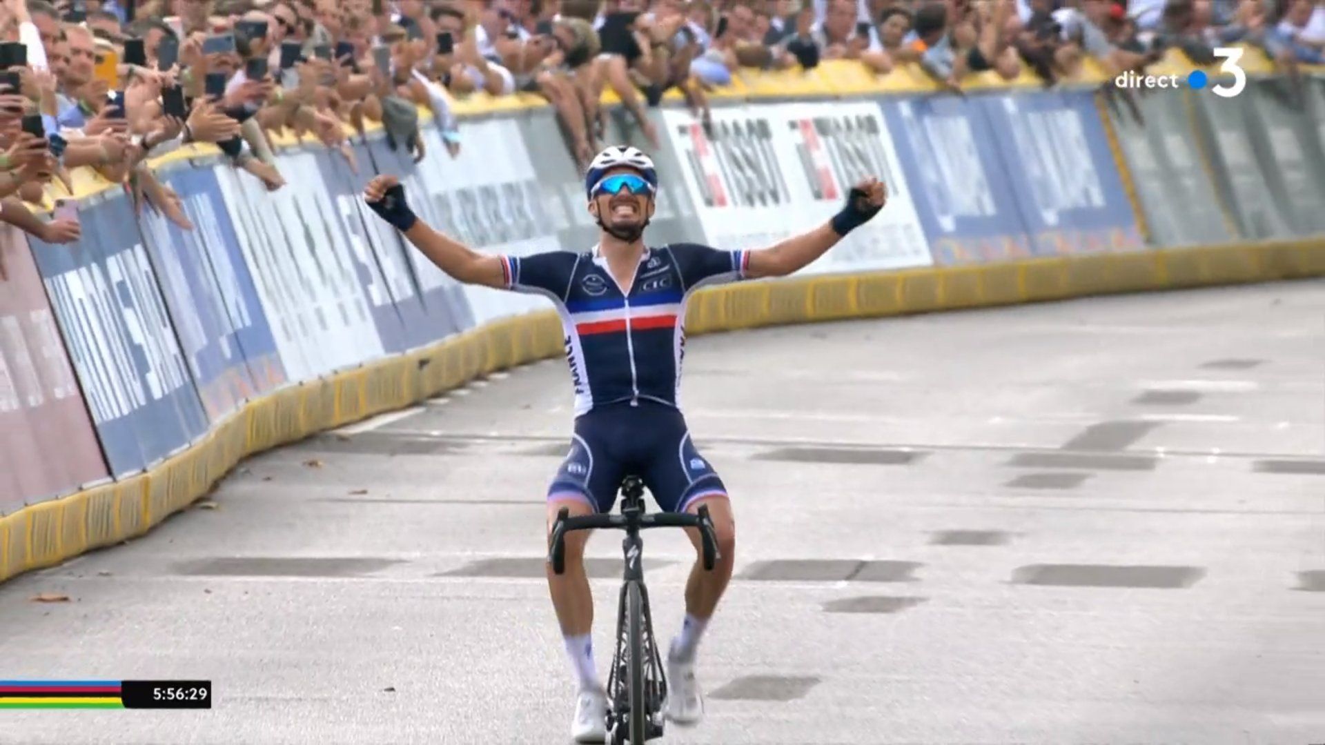 Alaphilippe, campeón del mundo.