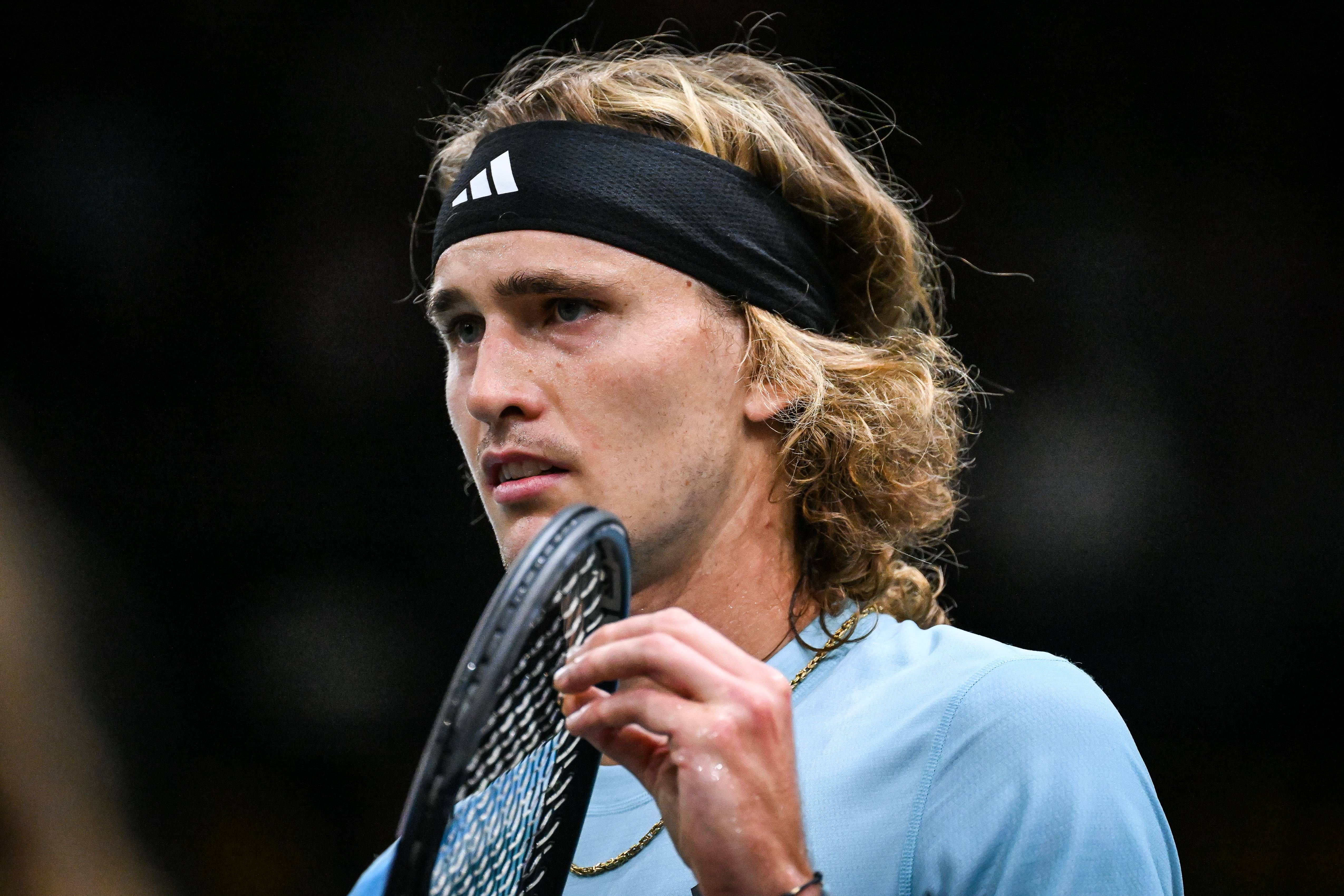  Alexander Zverev en el Masters 1000 de Paris (Cordon Press)