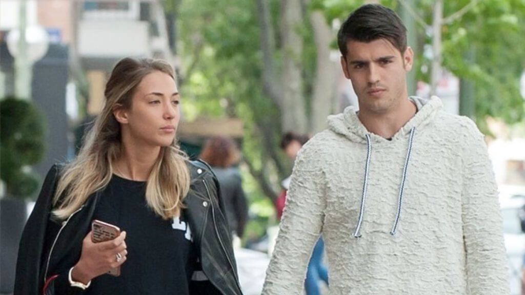  Alice Campello y Álvaro Morata en una imagen de archivo (Europa Press)