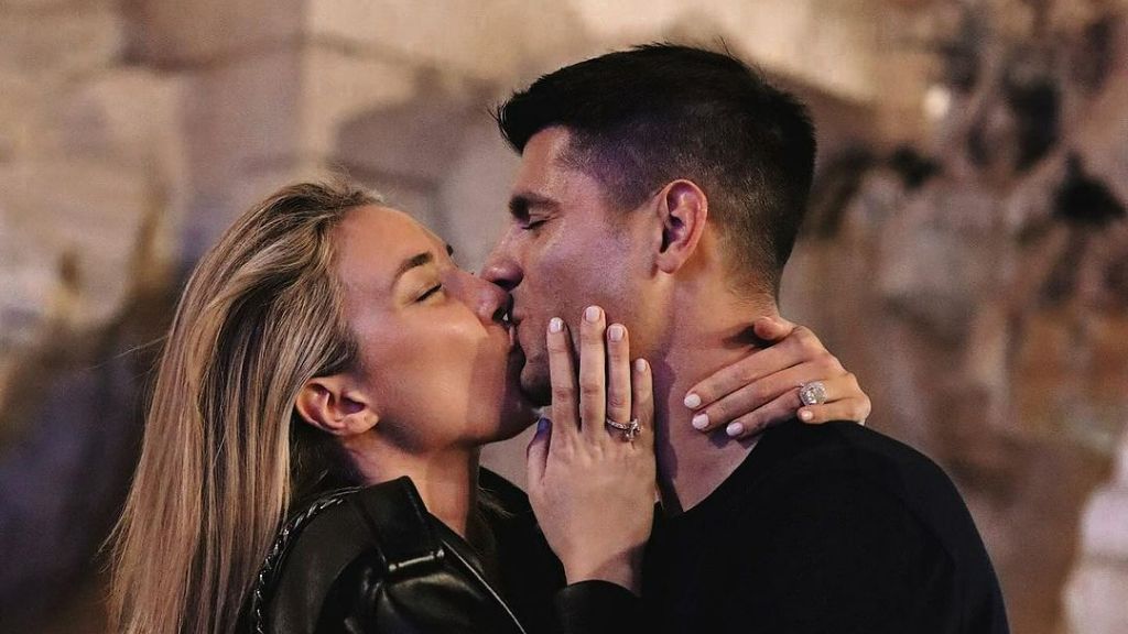  Alice Campello y Álvaro Morata en Roma (@alvaromorata)