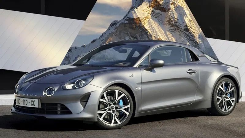 Alpine A110, el coche de Zinedine Zidane.