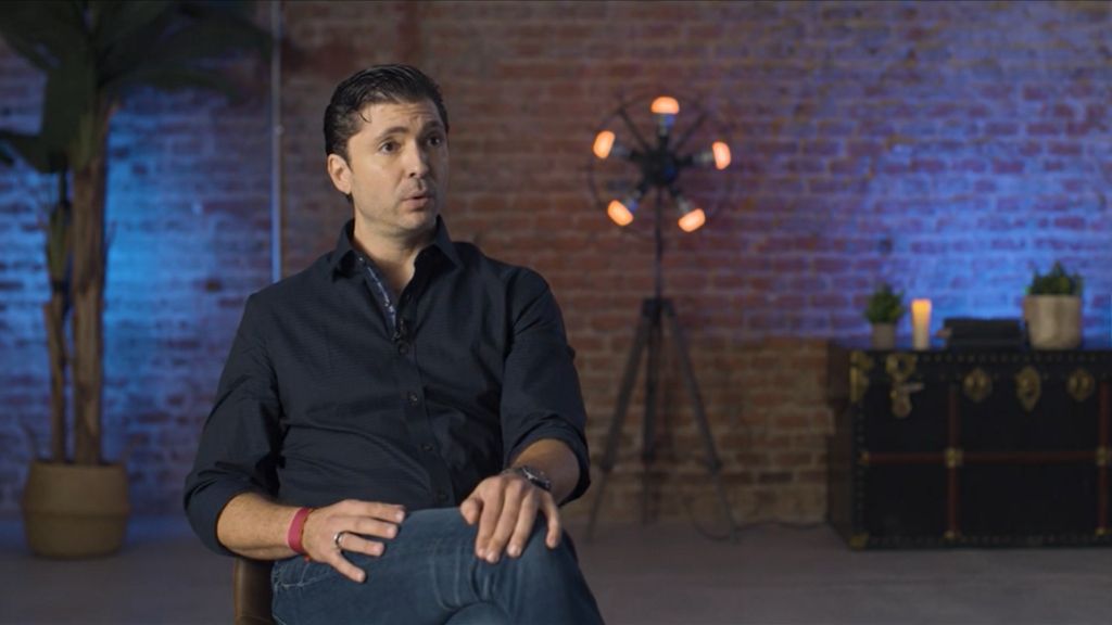  Ángel Cristo en la entrevista concedida a '¡De viernes!' (Telecinco)