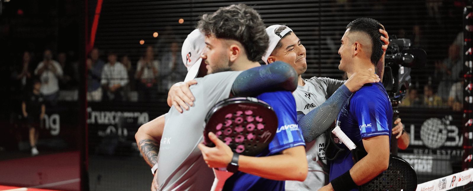  Partido entre Maxi Arce-Franco Dal Bianco y Tolito Aguirre y Gonza Alfonso (A1Padel)