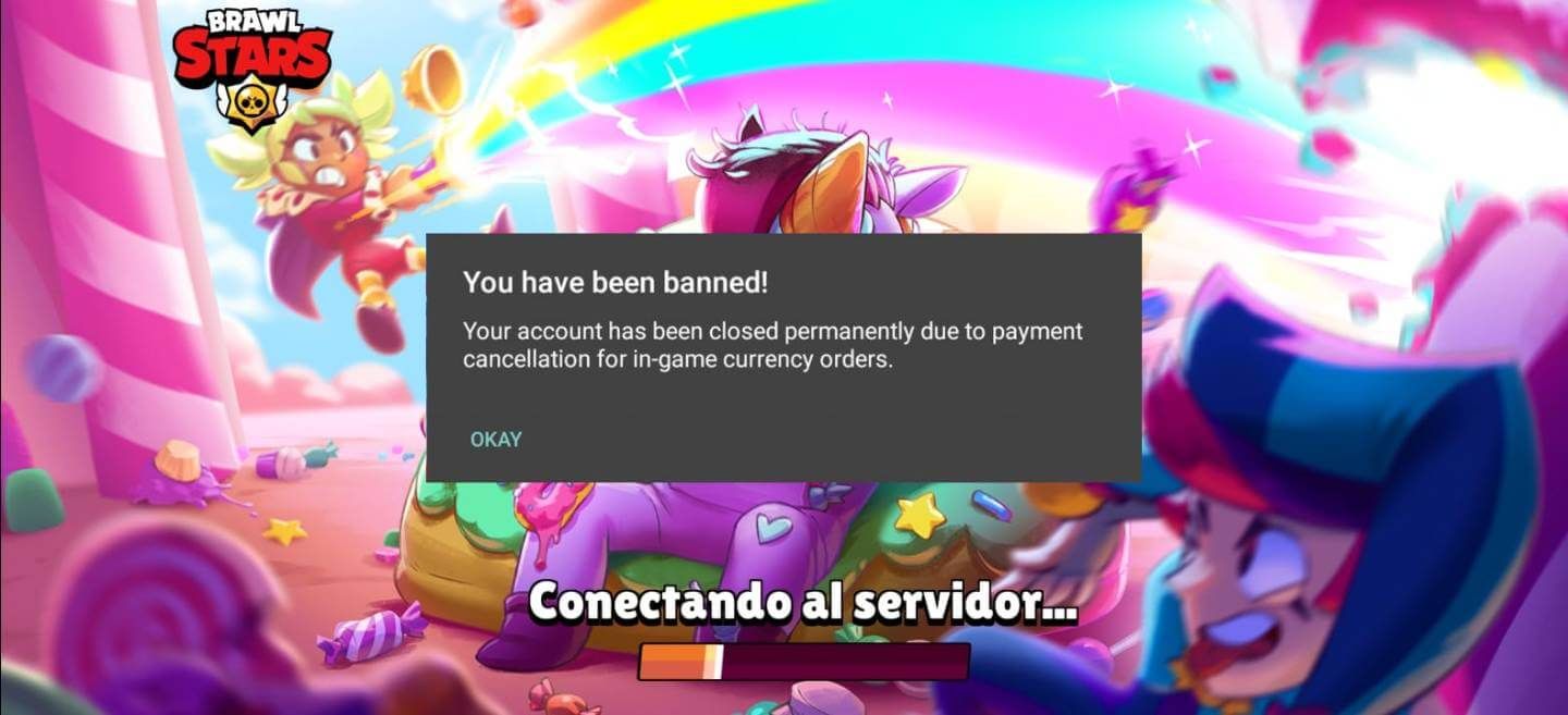  Baneo permanente en Brawl Stars