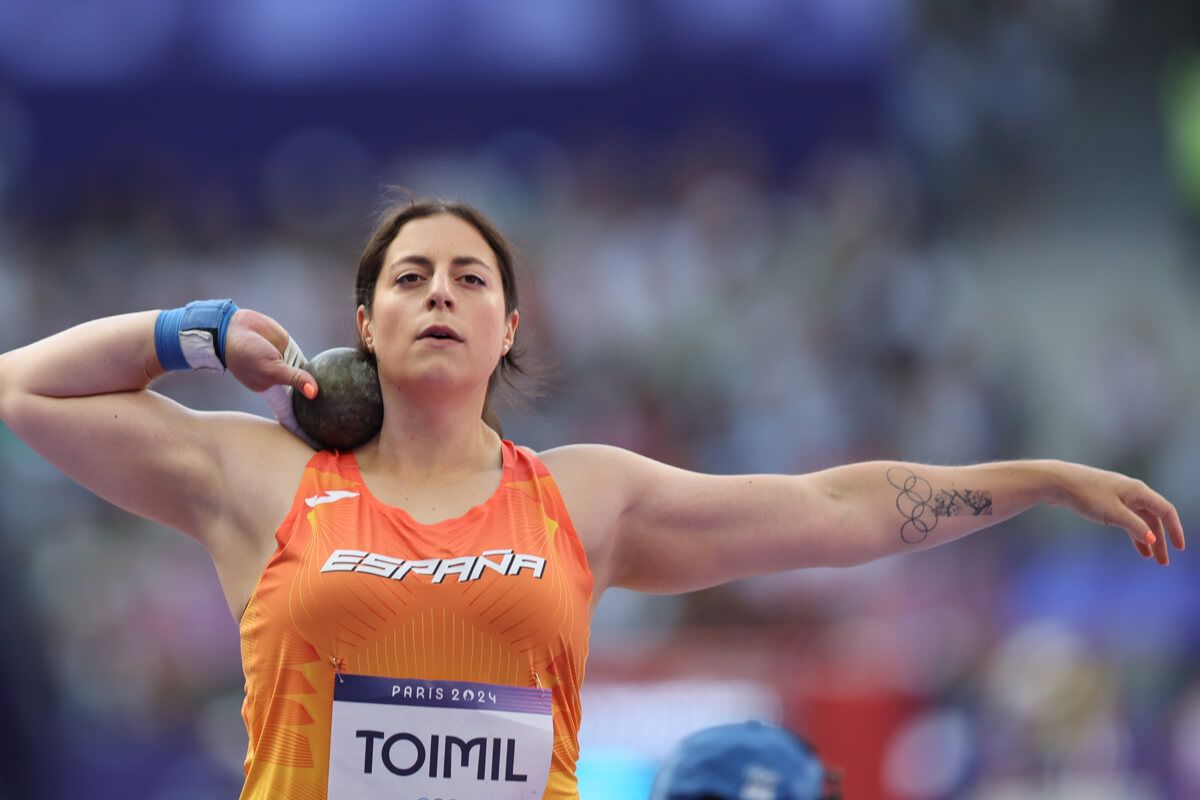  Belén Toimil, en la final de en los Juegos de París 2024.