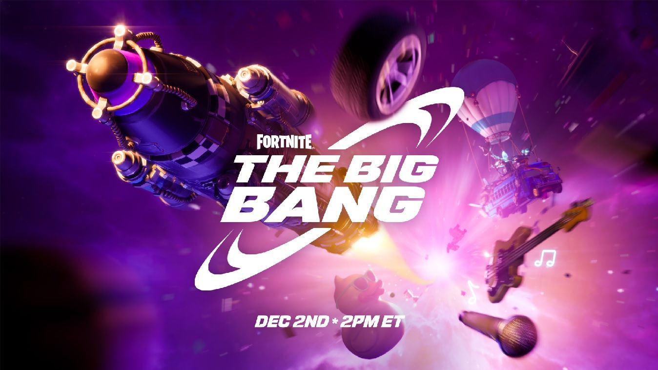  Big Bang, el evento final de Fortnite OG