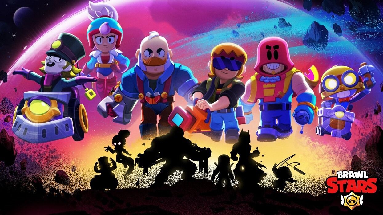  Los seis brawlers elegidos para convertirse en superhéroes en Brawl Stars.