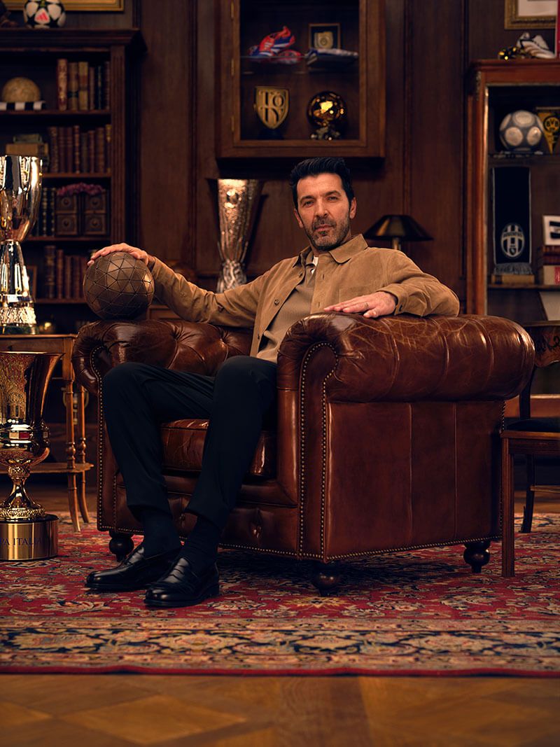  Gianluigi Buffon en la sesión de fotos de FC 25.