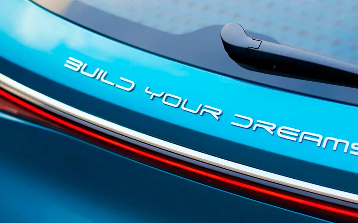 Así luce el logo de BYD en sus coches (BYD)