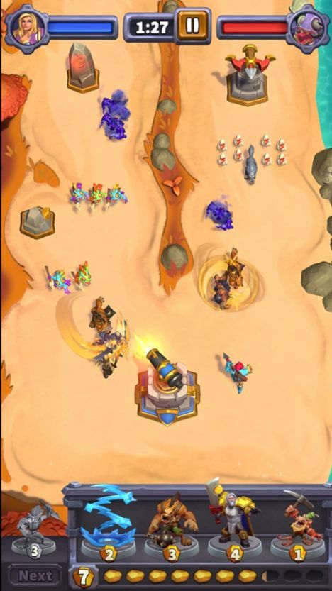 Medio Tower Defense, medio MOBA