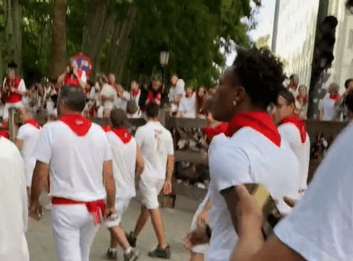  IShowSpeed en San Fermín 2024